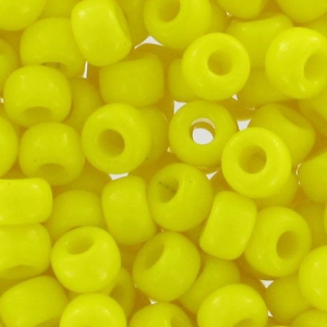 Miyuki Seed beads 8/0 404 - Opaque Yellow x8g