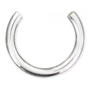 HalfRing base Sterling Silver 925 (small size) x1