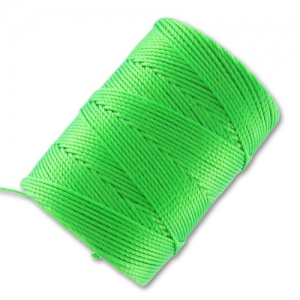 C-Lon Beading Cord 0,50 mm Neon Green x84m