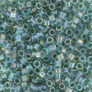 Miyuki Delica 11/0 DB0084 - Sea Foam Lined Crystal AB