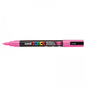 Marker Posca bullet tip fine 1.3 mm pink