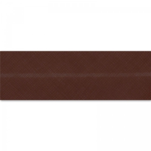 Polycotton ribbon  20mm brown x 1m