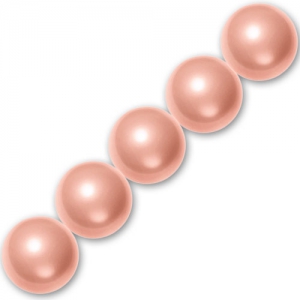 PureCrystal 5810 Pearls 6mm Rose Peach Pearl x10