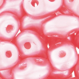 SuperDuo 2.5x5mm Pearl Coat Paradise Pinkl x10g