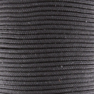 Braided silk thread 1,50 mm Dark Grey x1m