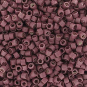 Miyuki Delica 11/0 DB1167 - Matte Galvanized Berry