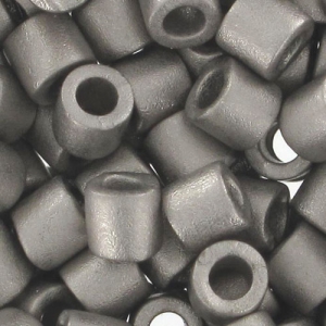 Miyuki Delica 8/0 DBL0321 - Matte Metallic Dark Nickel Silver