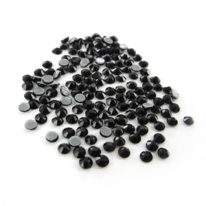 Hotfix rhinestones 2mm Jet x1440