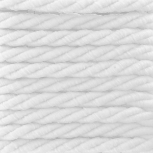 twisted cord 2.5 mm white x 2m