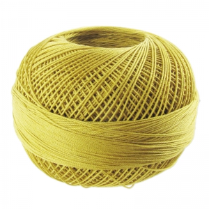 cotton yarn Lizbeth size 40 Harvest Gold n°699 x274m