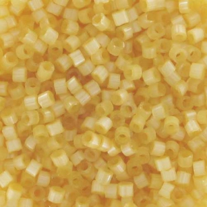 Miyuki Delica 11/0  DB1801 -  Dyed Light Apricot Silk Satin x8g