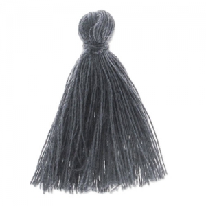 Cotton tassel 27-30mm Gris Anthracite