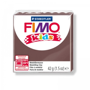 Polymer Clay Fimo Kids 42gr brown (n°7)