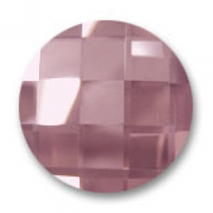 PureCrystal 2035 Flat Back Stone 10mm Crystal Antique Pink x1
