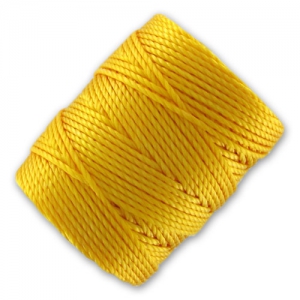 C-Lon Tex 400 Bead Cord 0,90mm Golden Yellow x 35 m