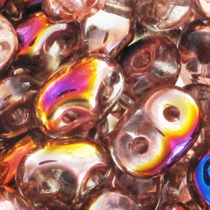 SuperDuo 2.5x5mm Crystal Sliperit x10g