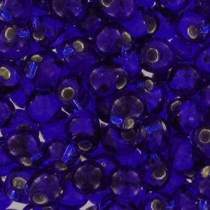 Miyuki Fringe beads 3.4mm DP28-0020 - Silver Lined Cobalt x8g