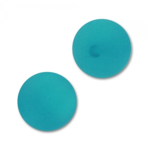 Polaris Round half-drilled 6mm Indicolite x1