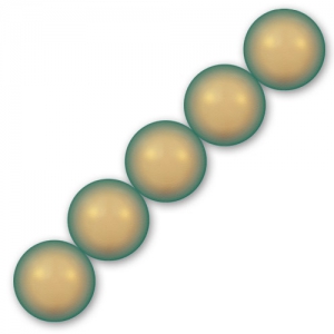 PureCrystal 5810 Pearls 6mm Iridescent Green Pearl x10