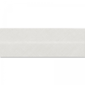 Polycotton ribbon  20mm white x 1m