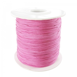 Braided nylon thread 0.8mm Pink Fuchsia x120m