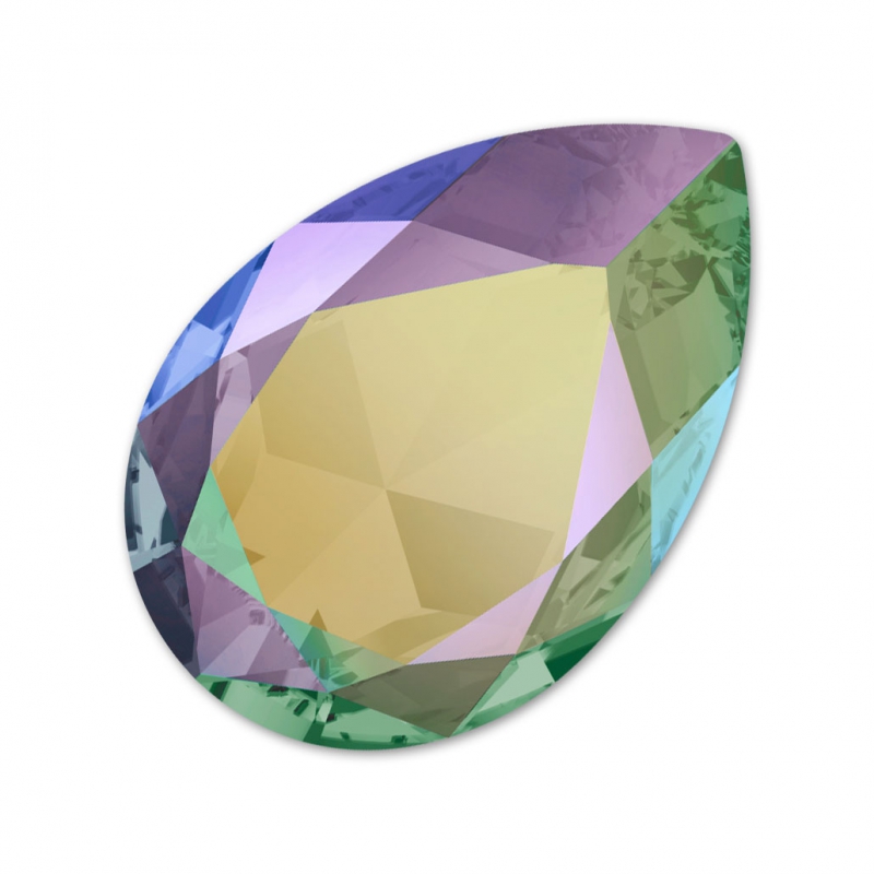 Swarovski 4327 Pear Fancy Stone 30x20mm Crystal Paradise Shine Perles