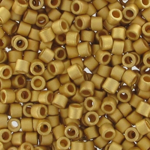 Miyuki Delica 10/0 DBM0331 - Mat 24kt Gold Plated x5g