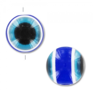 Round 10mm Good luck eye x1