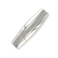 Magnetic clasp for 2 mm cord - 316F stainless steel x1
