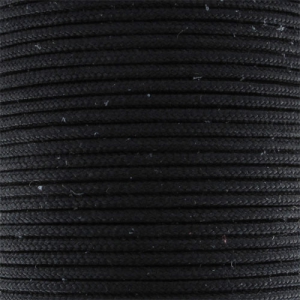 Braided silk thread 1,50 mm black x1m