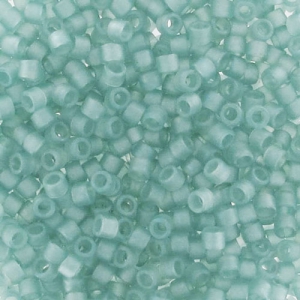 Miyuki Delica 11/0 DB0385 - Matte Sea Glass Green Luster