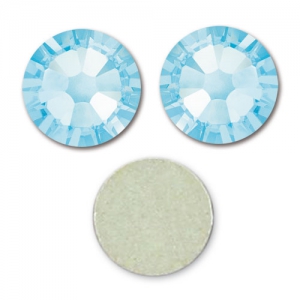 PureCrystal stick-on rhinestones 1,8mm Aquamarine x36