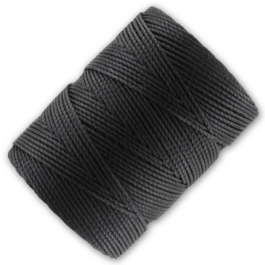 C-Lon Beading Cord 0,50 mm Charcoal x84m