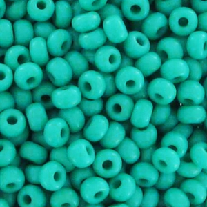 Preciosa Seed beads 9/0 2.5 mm - Green Turquoise x20g