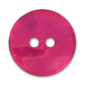 Mother-of-Pearl Button 18mm Fuchsia x1