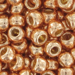 Toho seed beads 11/0 TO11RPF551 - PF Galvanized Rose Gold