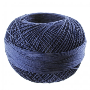 cotton yarn Lizbeth size 20 Navy Blue n°654 x192m