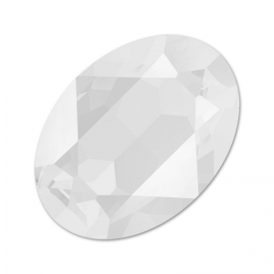 PureCrystal 4120 Oval Fancy Stone 18x13mm Crystal Powder Grey x1