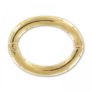 Oval clasp 28mm Golden x1