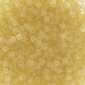 Miyuki Delica 11/0 DB0382 - Matte Transparent Pale Topaz Luster
