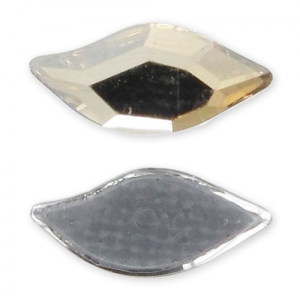 Rhinestones Hotfix PureCrystal 2797 8x4 mm Crystal Golden Shadow x5