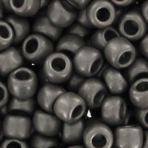 Toho Seed beads 11/0 TO11R602F - Higher Metallic Frosted Gray x8g