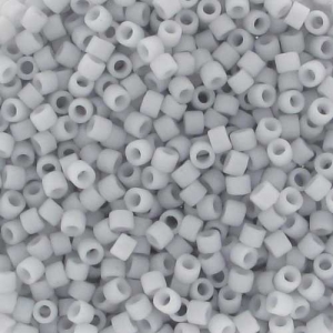 Miyuki Delica 11/0 DB0357-1 - Matte Opaque Pale Blue Gray x8g