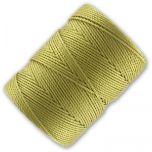 C-Lon Beading Cord 0,50 mm Lemongrass x84m