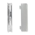 Magnetic clasp 40x18mm Silver tone x1
