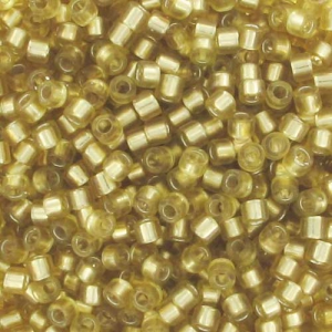 Miyuki Delica 11/0 DB0686 - Dyed Semi Matte Silver Lined Saffro