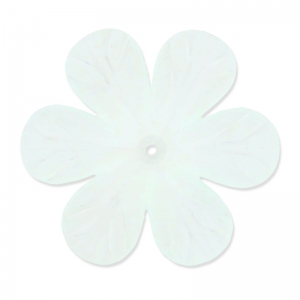 Flower 33 mm Ligth water green Frosted