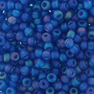 Miyuki Seed beads 11/0 149FR - Capri Blue Mat AB