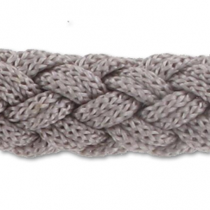 Braided cord 15x10mm Sand x3m