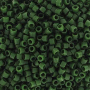 Miyuki Delica 11/0 DB0797 - Dyed Semi Matte Opaque Jade Green